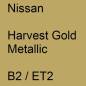 Preview: Nissan, Harvest Gold Metallic, B2 / ET2.